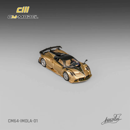 [ETA:  Jun 2025 ] CM Model 1/64 Pagani Imola Full Carbon Gold