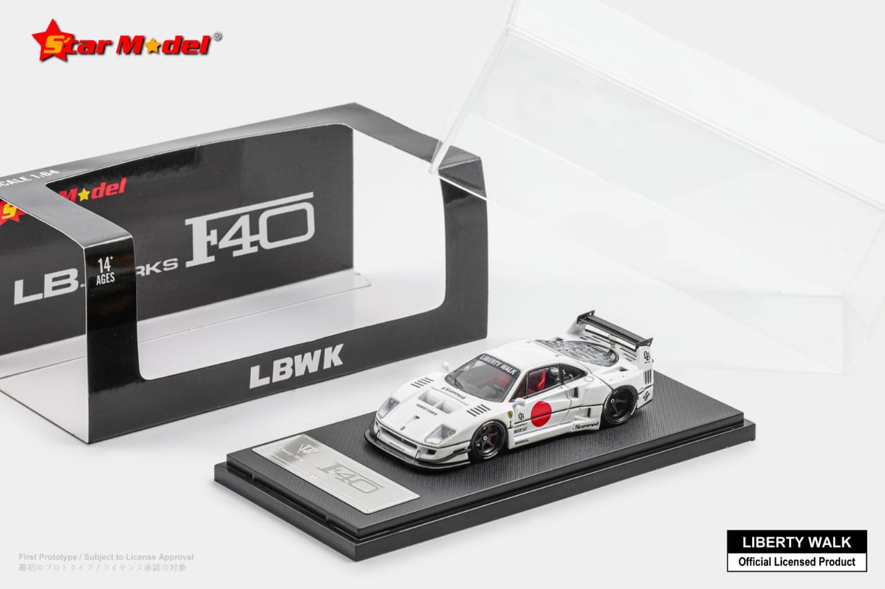 [ETA:  Mar 2025 ] Star Model 1/64 Liberty Walk LB-Works F40