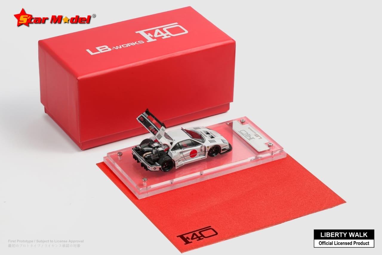 [ETA:  Mar 2025 ] Star Model 1/64 Liberty Walk LB-Works F40