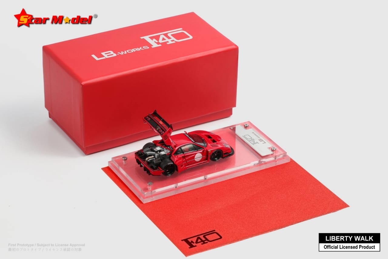 [ETA:  Mar 2025 ] Star Model 1/64 Liberty Walk LB-Works F40