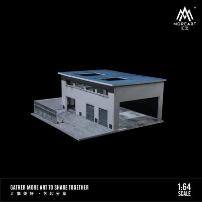 [ETA:  Apr 2025 ] MoreArt 1/64 Factory Building with LED Light.