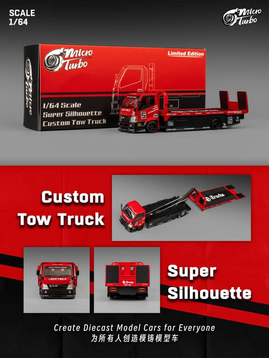 MicroTurbo 1/64 300 Series II - Custom Tow Truck Super Silhouette 5# Livery