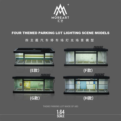 [ETA:  Apr 2025 ] MoreArt 1/64 ABS Parking Lot Theme with LED Light