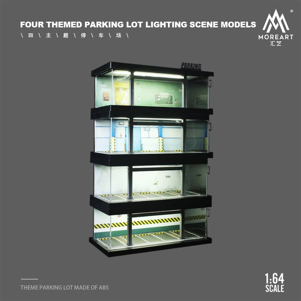 [ETA:  Apr 2025 ] MoreArt 1/64 ABS Parking Lot Theme with LED Light