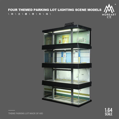 [ETA:  Apr 2025 ] MoreArt 1/64 ABS Parking Lot Theme with LED Light