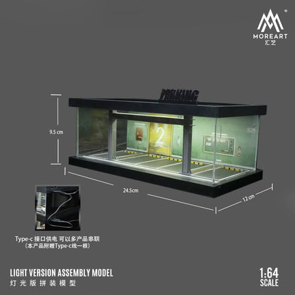 [ETA:  Apr 2025 ] MoreArt 1/64 ABS Parking Lot Theme with LED Light