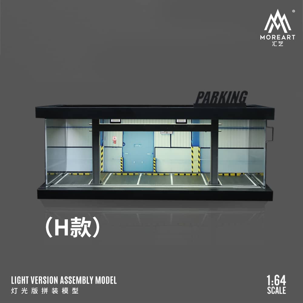 [ETA:  Apr 2025 ] MoreArt 1/64 ABS Parking Lot Theme with LED Light