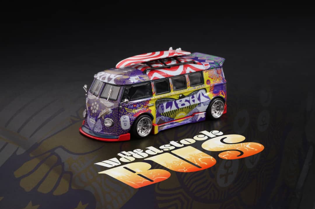 [ETA:  Mar 2025 ] Liberty64 1/64 VW T1 Kombi 1969 Woodstock Rock Festival Special Edition