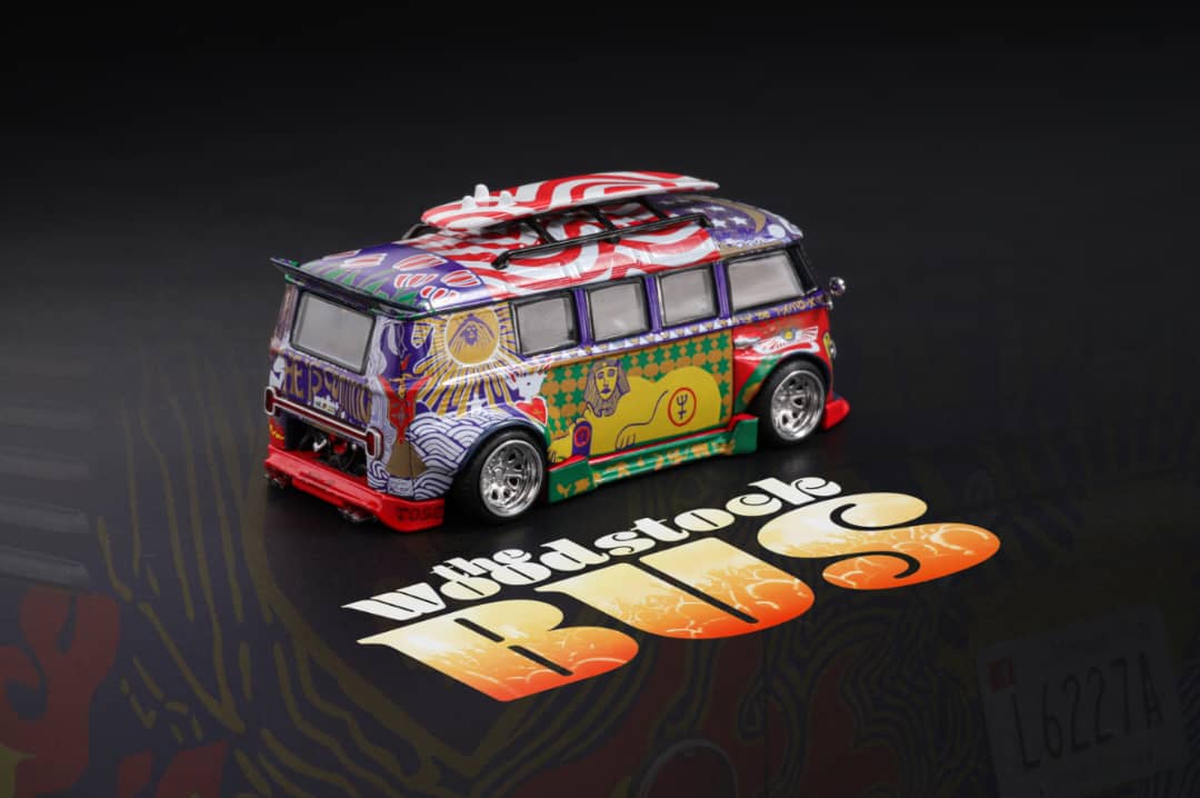 [ETA:  Mar 2025 ] Liberty64 1/64 VW T1 Kombi 1969 Woodstock Rock Festival Special Edition