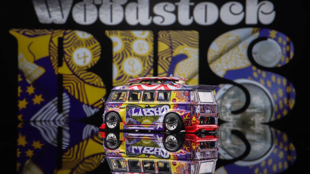 [ETA:  Mar 2025 ] Liberty64 1/64 VW T1 Kombi 1969 Woodstock Rock Festival Special Edition