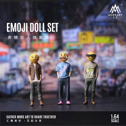 [ETA:  Apr 2025 ] MoreArt 1/64 Emoji Figure Set