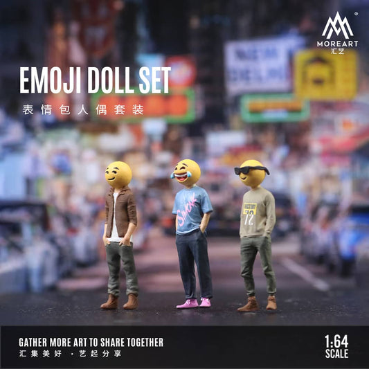 [ETA:  Apr 2025 ] MoreArt 1/64 Emoji Figure Set