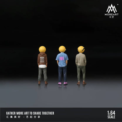 [ETA:  Apr 2025 ] MoreArt 1/64 Emoji Figure Set