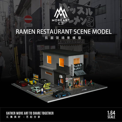 [ETA:  Apr 2025 ] MoreArt 1/64 Ramen Restaurant with LED Light