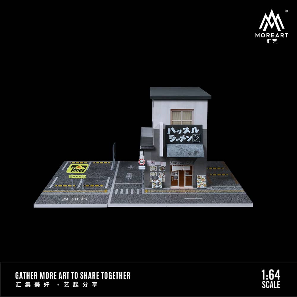 [ETA:  Apr 2025 ] MoreArt 1/64 Ramen Restaurant with LED Light