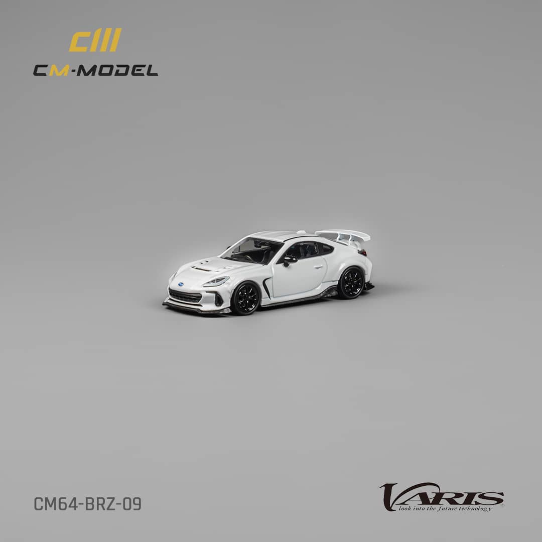 [ETA:  Jul 2025 ] CM Model 1/64 Subaru Varis BRZ Mk2 ZD8 Arising-1 Modified White