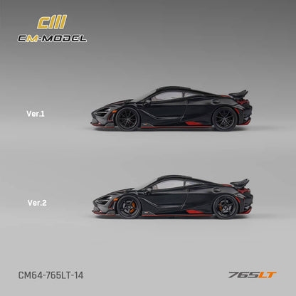 [ETA:  Jul 2025 ] CM Model 1/64 McLaren 765LT Matte Black