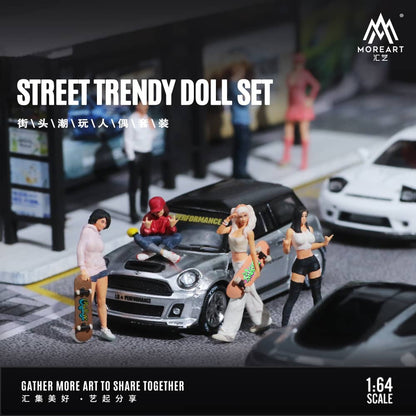 [ETA:  Apr 2025 ] MoreArt 1/64 Street Trendy Set  of Four Figures