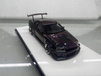 [ETA:  Feb 2025 ] 404Error 1/64 Skyline GT-R R34 Chameleon/Candy Purple