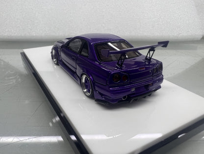 [ETA:  Feb 2025 ] 404Error 1/64 Skyline GT-R R34 Chameleon/Candy Purple