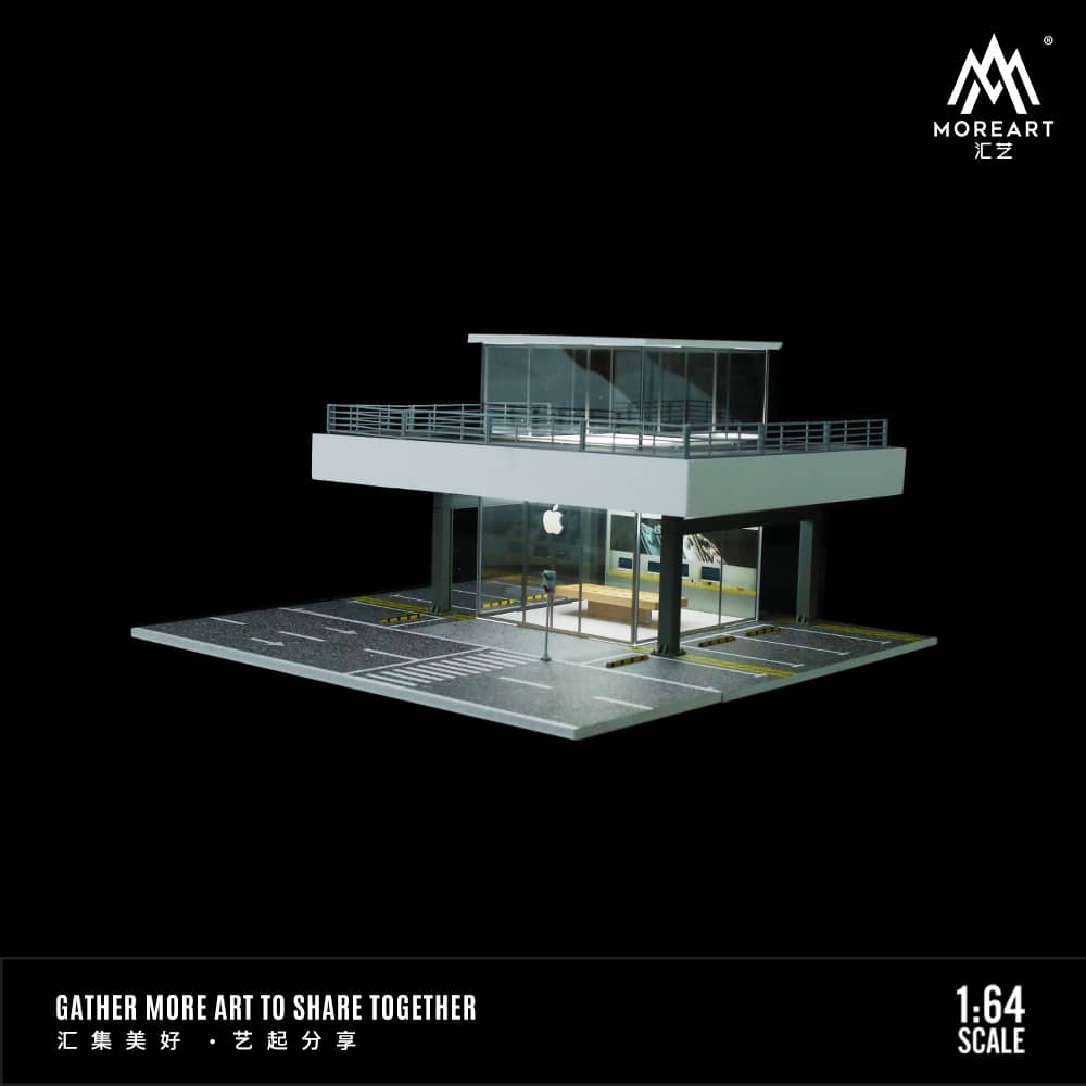 [ETA:  Apr 2025 ] MoreArt 1/64 Apple Store  with LED Light