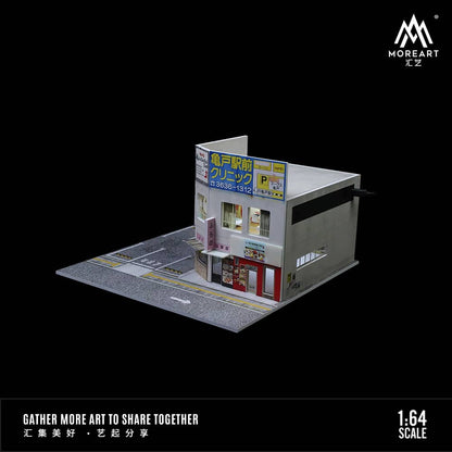 [ETA:  Apr 2025 ] MoreArt 1/64 Japanese Commercial Building with LED Light