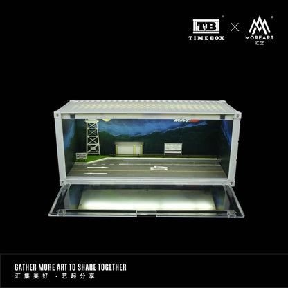 [ETA:  Apr 2025 ] Time Box  x MoreArt 1/64 ABS Container with LED Light
Initial D(B Type) Livery