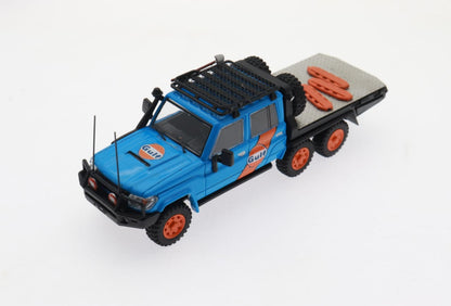 [ETA:  Apr 2025 ] Autobots 1/64 Land Cruiser LC79 Double Cabin 6x6 Off-Load Light Pickup