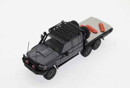 [ETA:  Apr 2025 ] Autobots 1/64 Land Cruiser LC79 Double Cabin 6x6 Off-Load Light Pickup