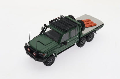 [ETA:  Apr 2025 ] Autobots 1/64 Land Cruiser LC79 Double Cabin 6x6 Off-Load Light Pickup