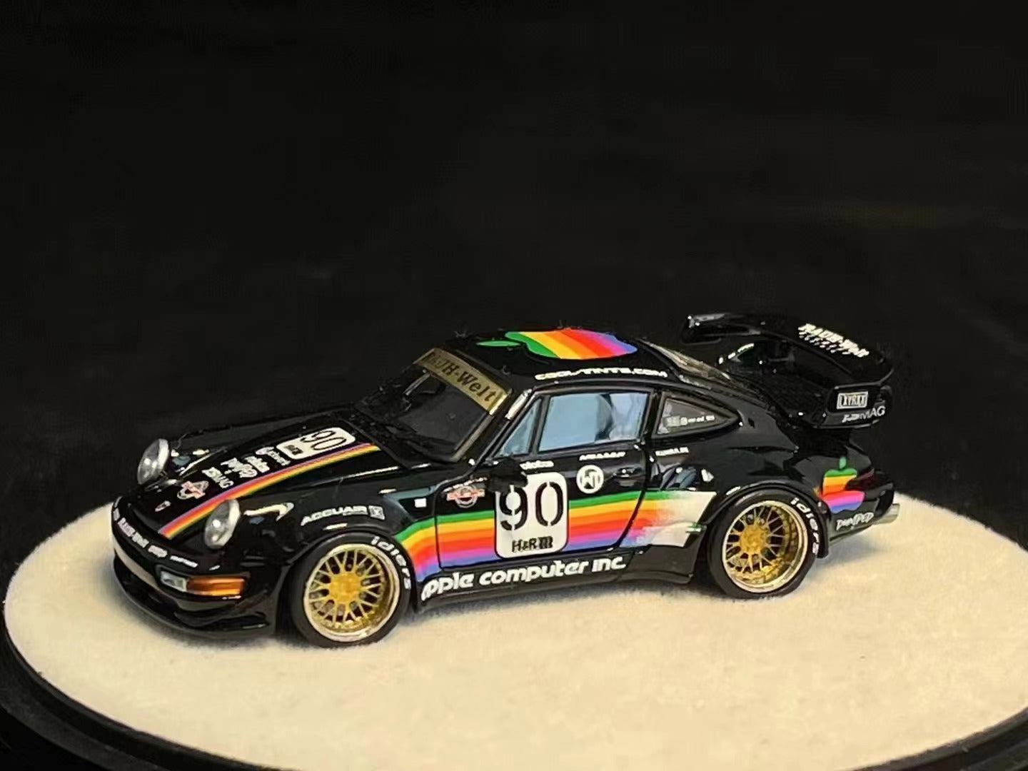 PGM 1/64 RWB 964 GT Wing Black Apple 90# Livery