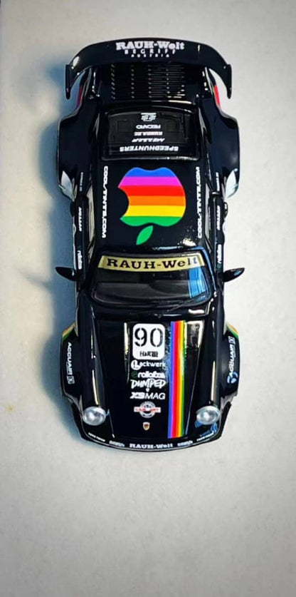 PGM 1/64 RWB 964 GT Wing Black Apple 90# Livery