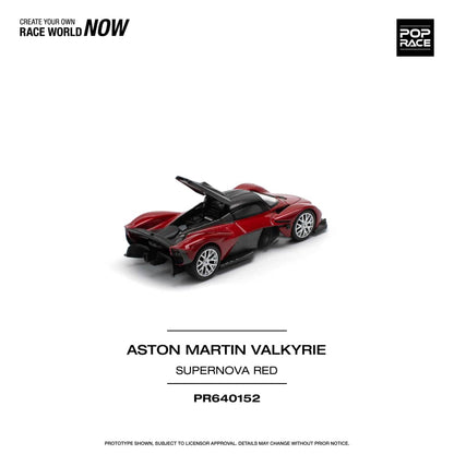 [ETA:  Aug 2025 ] Pop Race 1/64 Aston Martin Valkyrie Supernova Red