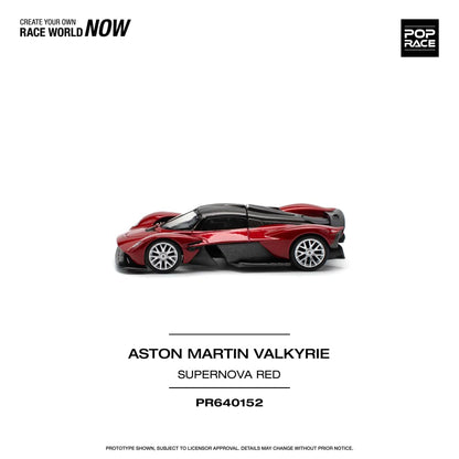 [ETA:  Aug 2025 ] Pop Race 1/64 Aston Martin Valkyrie Supernova Red