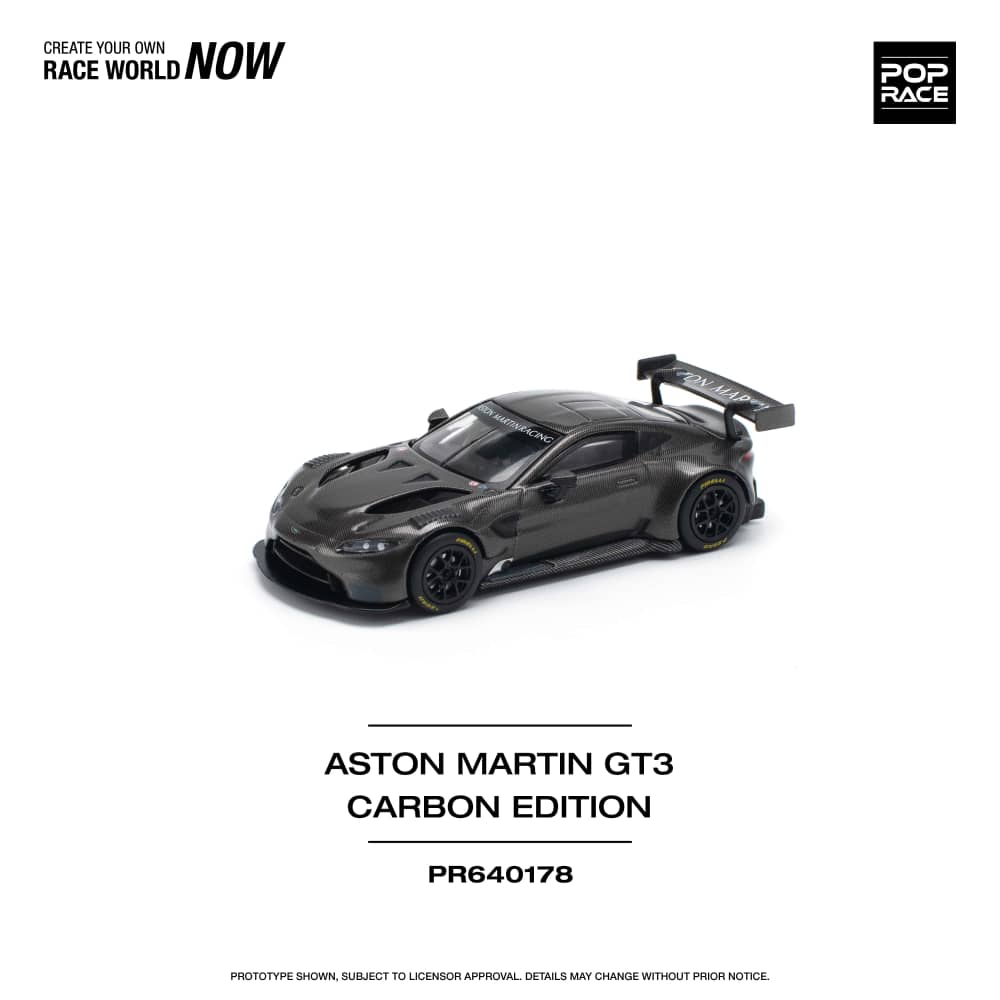 [ETA:  Aug 2025 ] Pop Race 1/64 Aston Martin Vantage GT3 Carbon Edition