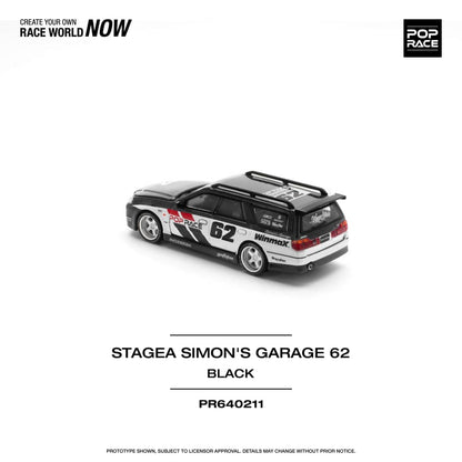 [ETA:  Aug 2025 ] Pop Race 1/64 Stagea WC34 260RS  Simons Garage Livery