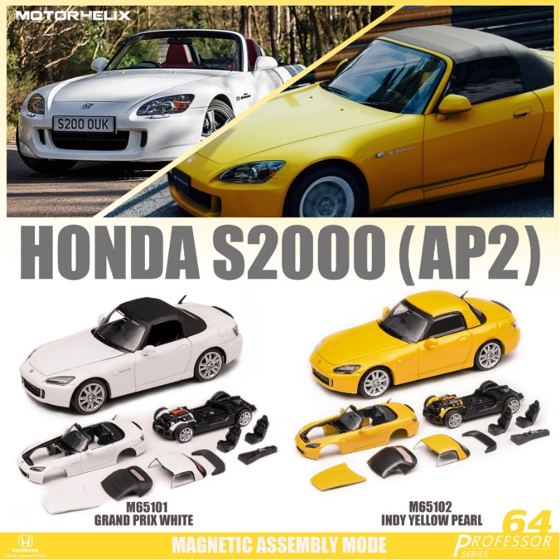 [ETA:  Jun 2025 ] Motorhelix 1/64 Honda  S2000 AP2