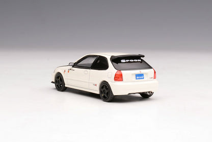 Motorhelix 1/64 Intern Series 1:64 Honda/Spoon/Mugen Civic Type-R EK94 Carbon-Hood