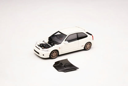 Motorhelix 1/64 Intern Series 1:64 Honda/Spoon/Mugen Civic Type-R EK94 Carbon-Hood