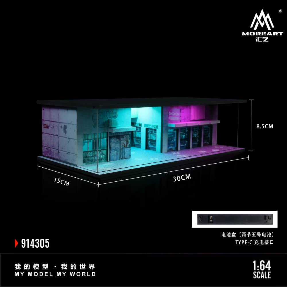 [ETA:  Aug 2025 ] MoreArt 1/64 Cyberpunk 03 Theme with LED Light