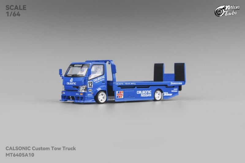 [ETA:  Aug 2025 ] MicroTurbo 1/64 300 Series II Custom Tow Truck - Calsonic Kansel Livery