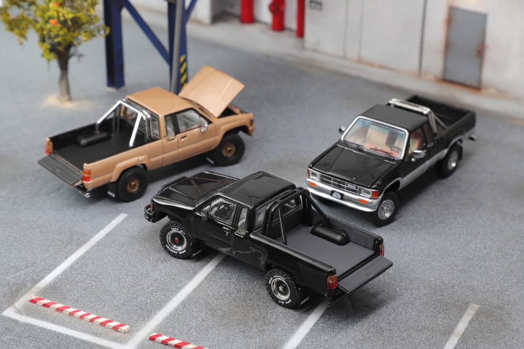 [ETA:  Sep 2025 ] GCD 1/64 Toyota 1985 Hilux(N50) SR5 LHD