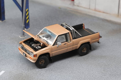 [ETA:  Sep 2025 ] GCD 1/64 Toyota 1985 Hilux(N50) SR5 LHD