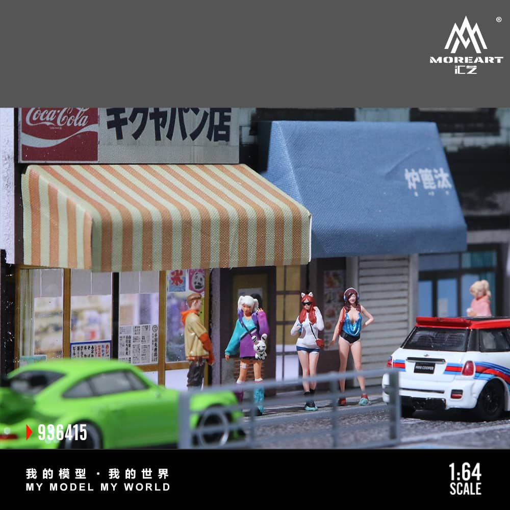 [ETA:  Sep 2025 ] MoreArt 1/64 Street Bakery Theme with LED Light