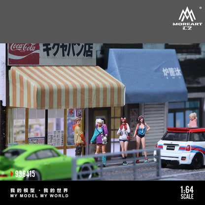 [ETA:  Sep 2025 ] MoreArt 1/64 Street Bakery Theme with LED Light