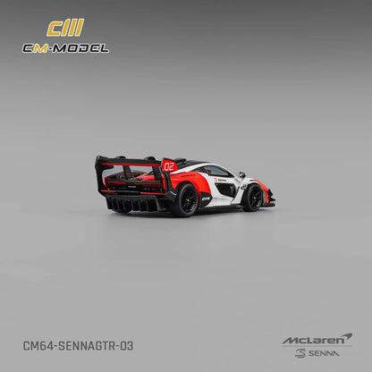 [ETA:  Nov 2025 ] CM Model 1/64 McLaren Senna GTR - White-Red Livery