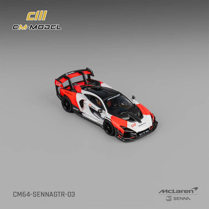 [ETA:  Nov 2025 ] CM Model 1/64 McLaren Senna GTR - White-Red Livery