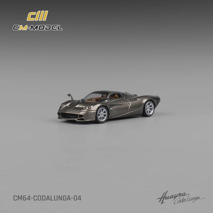 [ETA:  Nov 2025 ] CM Model 1/64 Pagani Huayra Codalunga Metallic Gun Grey