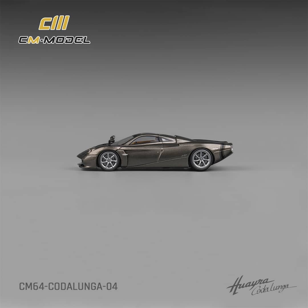 [ETA:  Nov 2025 ] CM Model 1/64 Pagani Huayra Codalunga Metallic Gun Grey