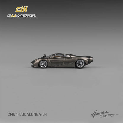 [ETA:  Nov 2025 ] CM Model 1/64 Pagani Huayra Codalunga Metallic Gun Grey